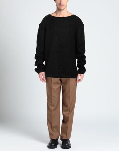 Man Sweater Black Size XS Mohair wool, Acrylic