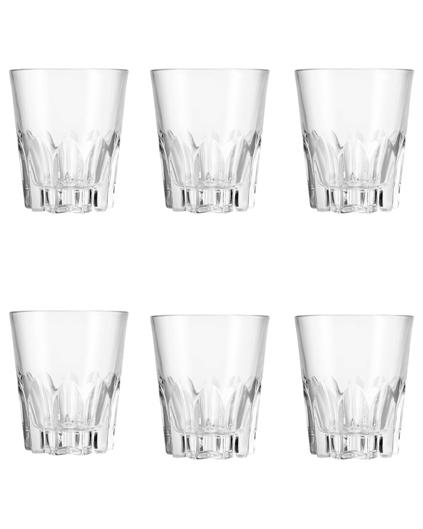Set of 6 Graal Glassware: Double Old Fashioned