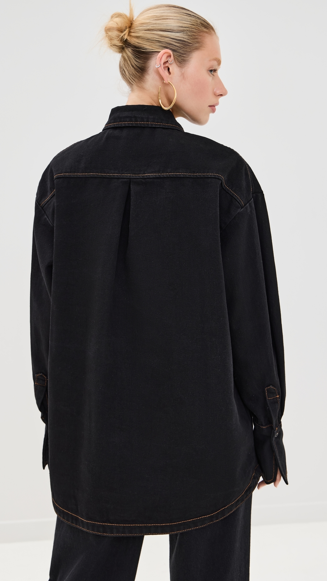 Off Duty Denim Shirt Onyx Denim