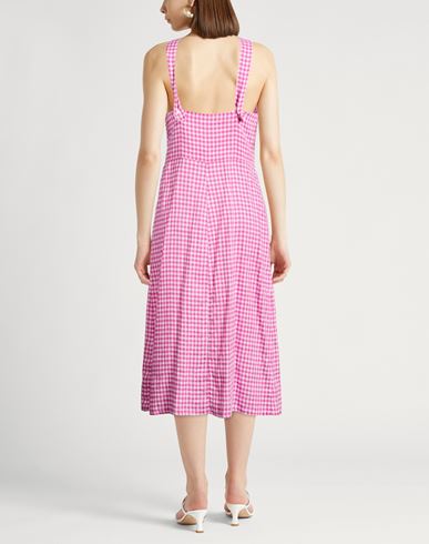 Woman Maxi dress Fuchsia Size 6 Linen