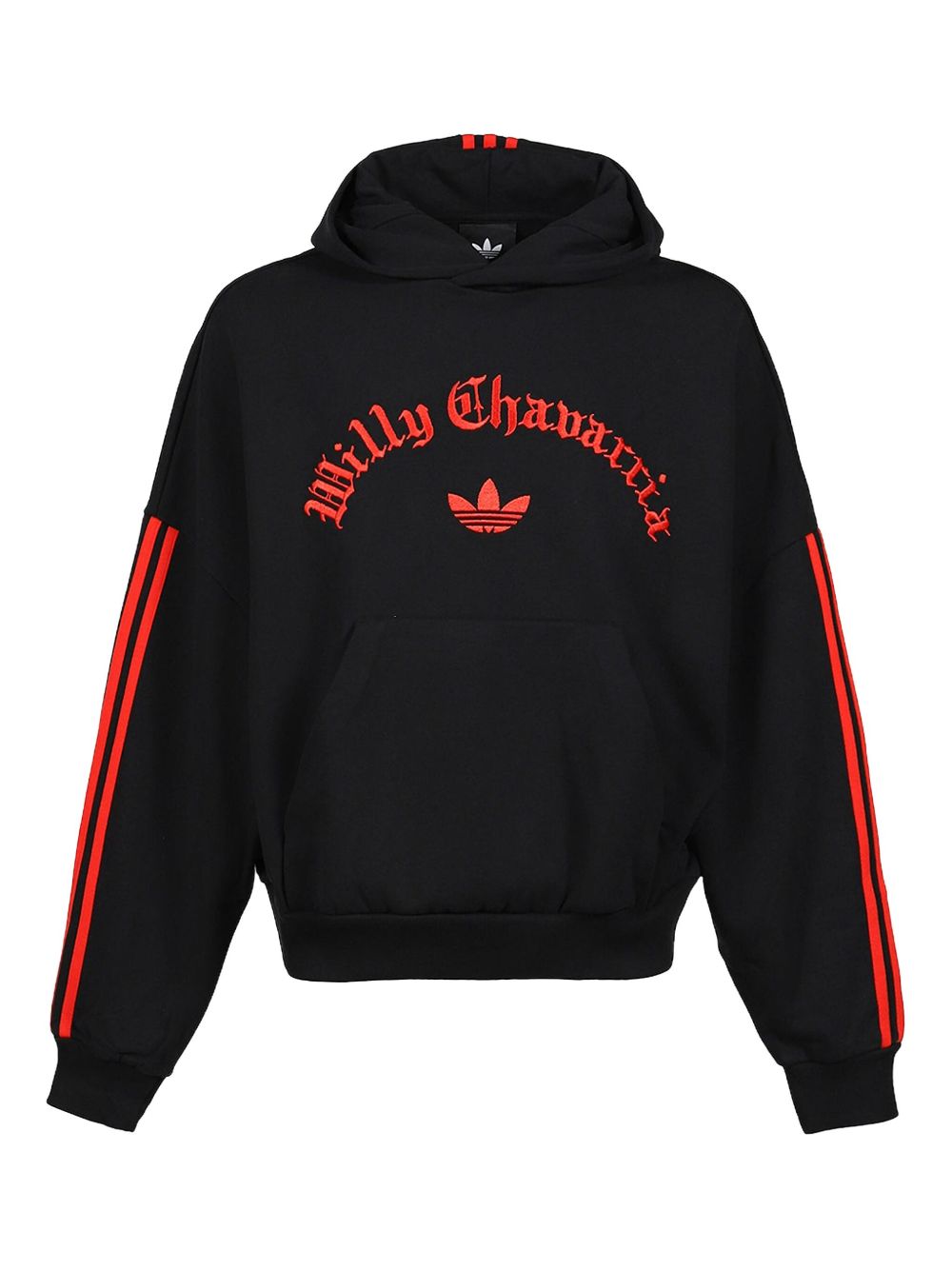 X Willy Chavarria cotton hoodie - Black