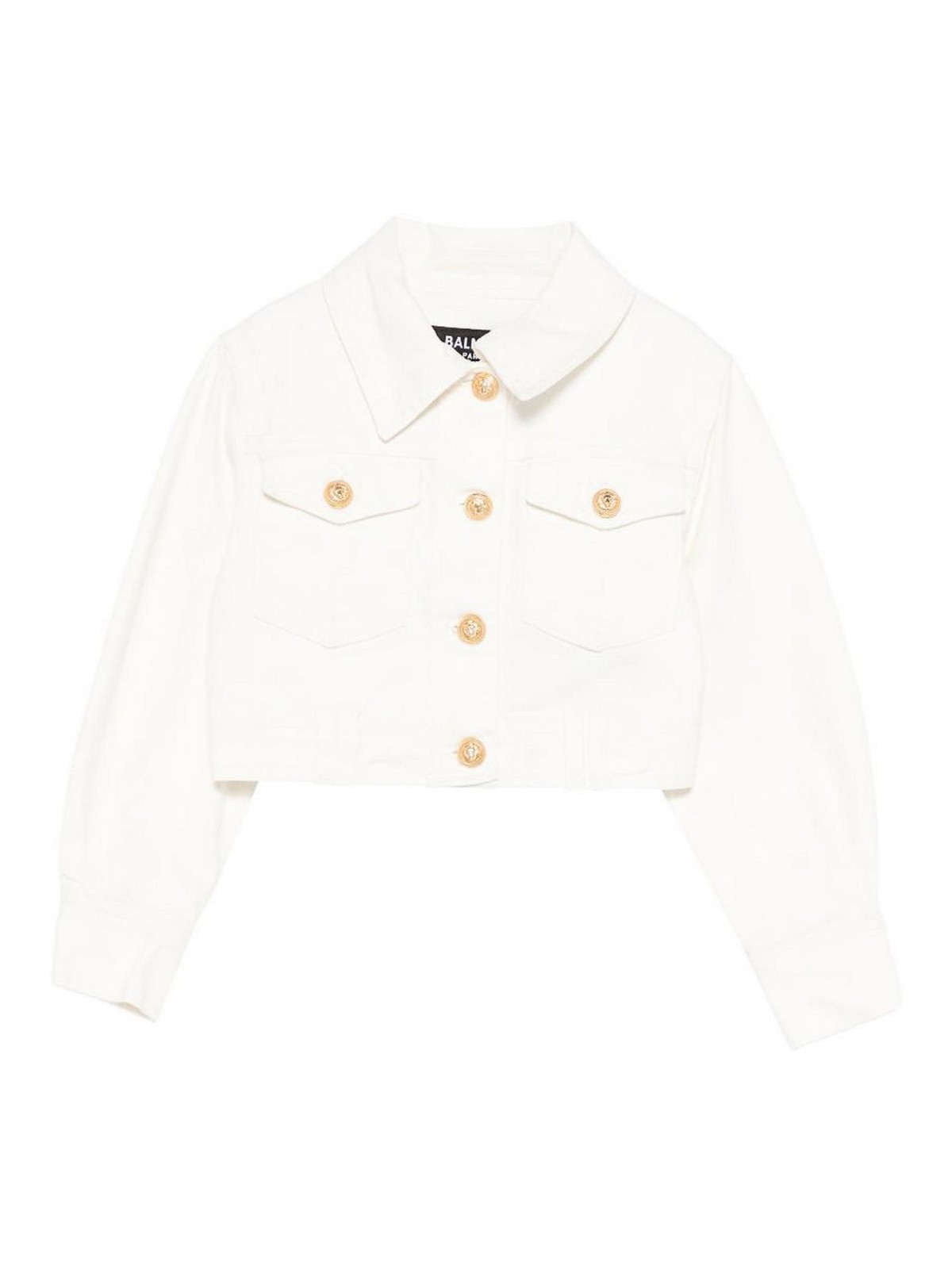 Jacket with flap pockets
