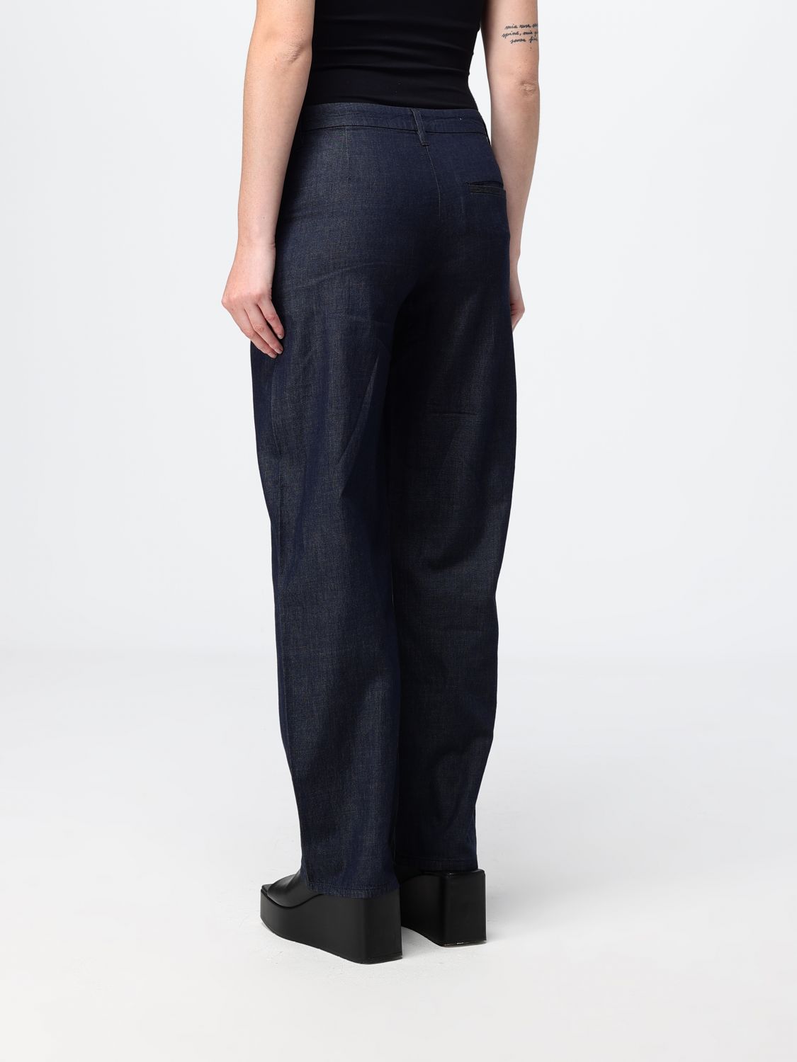 Pants Woman color Denim