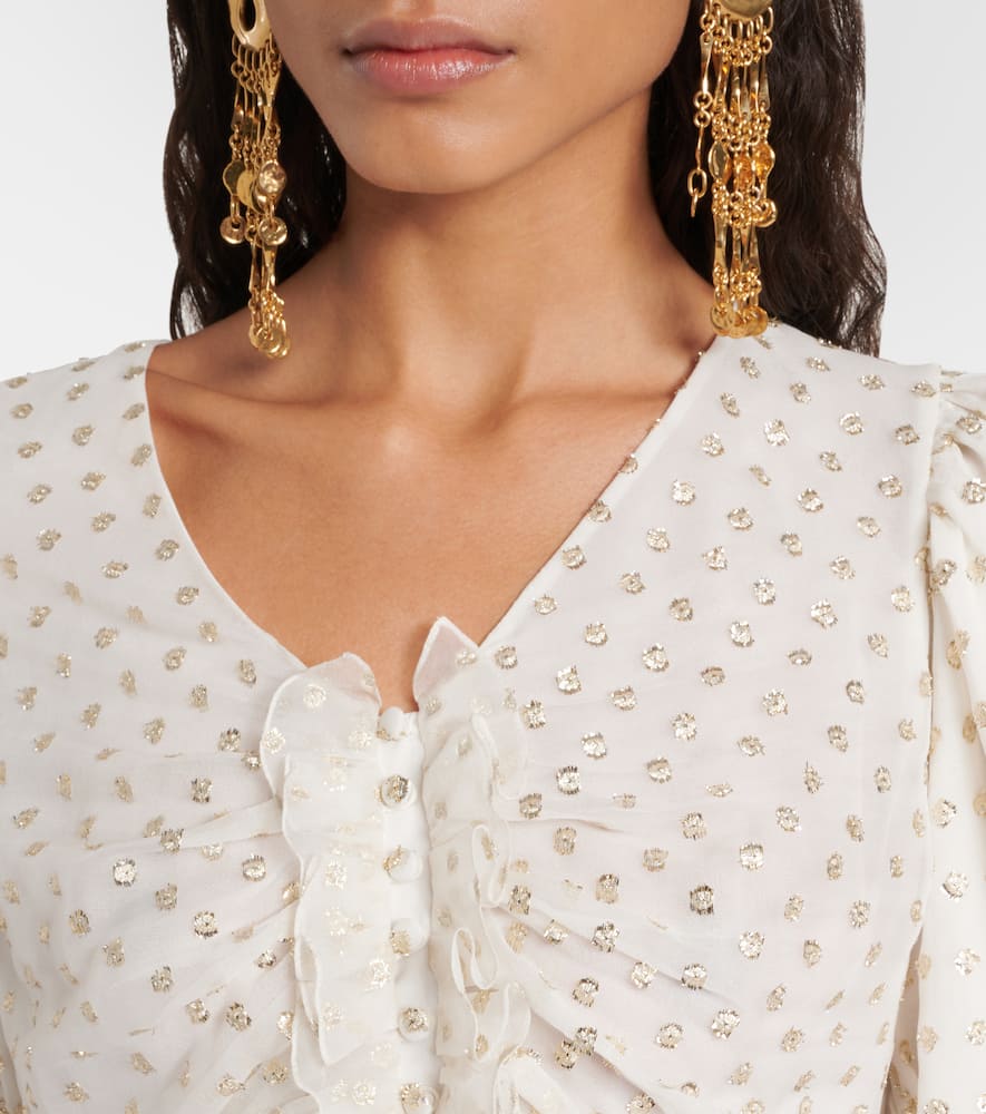 Chloé Jacquard silk-blend maxi skirt