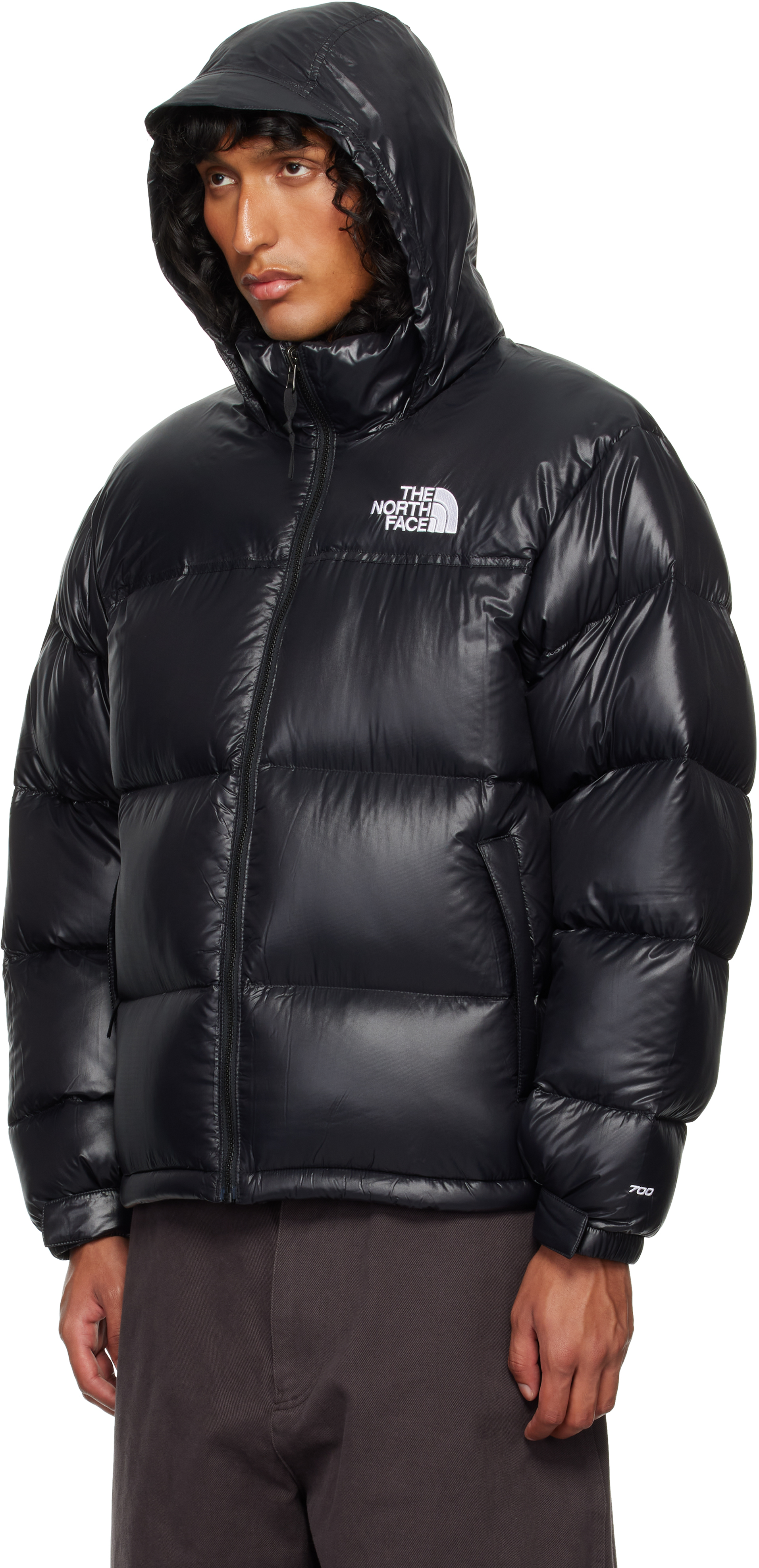 The North Face SSENSE Exclusive Black 1996 Retro Nuptse Down Jacket