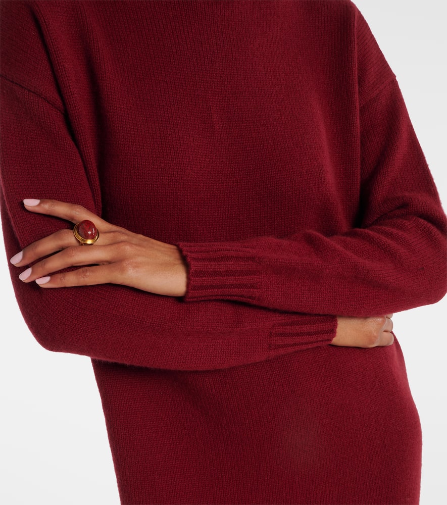Summer cashmere sweater dress