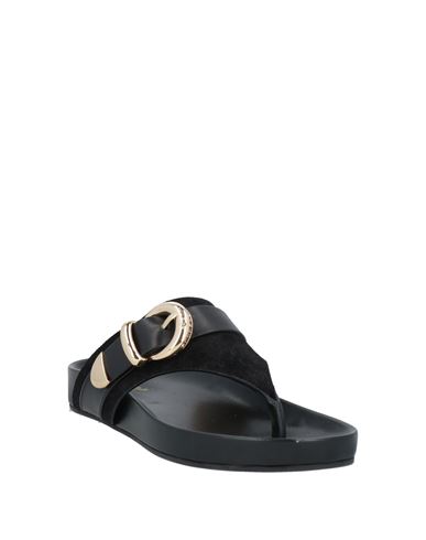 Woman Thong sandal Black