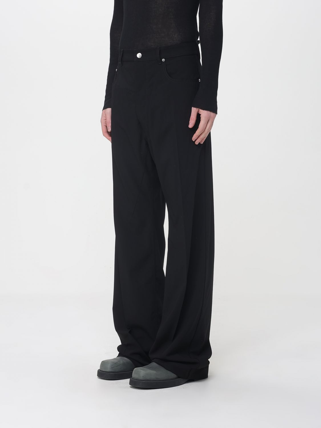 Pants Men color Black
