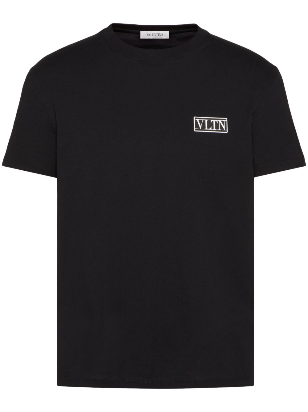 VLTN logo-patch T-shirt - Black