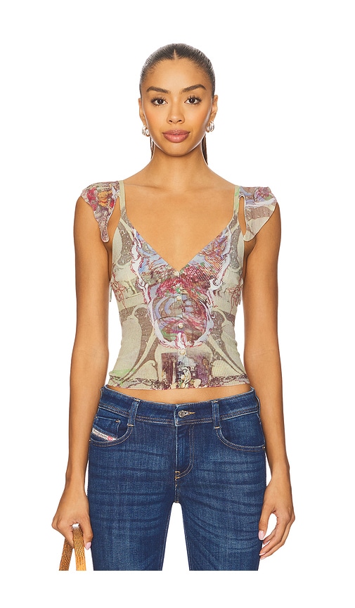 Diesel Fiore Top in Multi.  XXS also in L, M, S