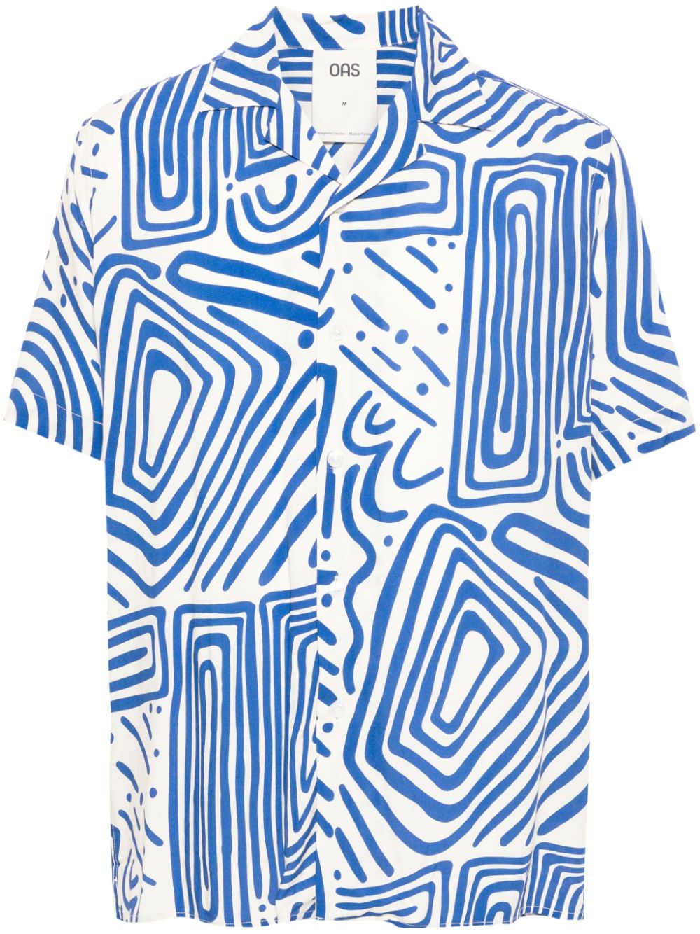 Eldovado camp-collar shirt - Neutrals