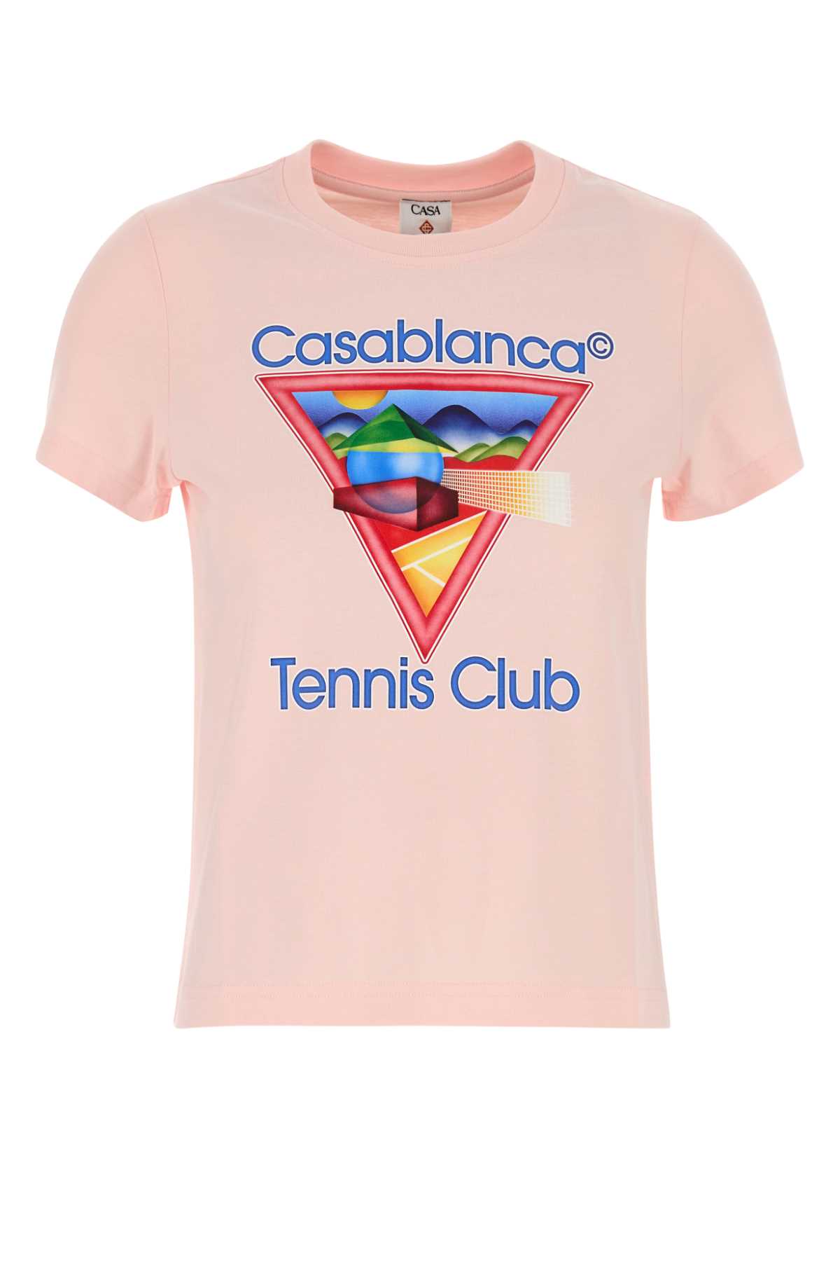 Tennis Club graphic-print t-shirt - Pink