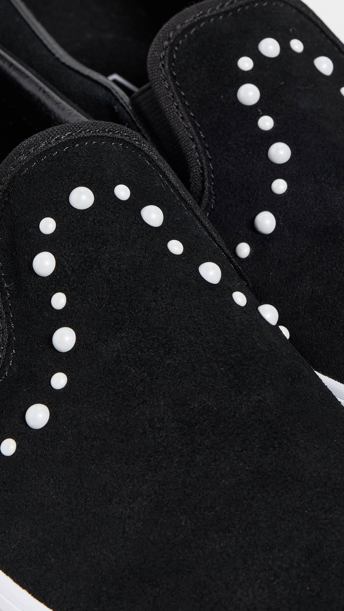 Classic Slip On Sneakers Pearls Black W