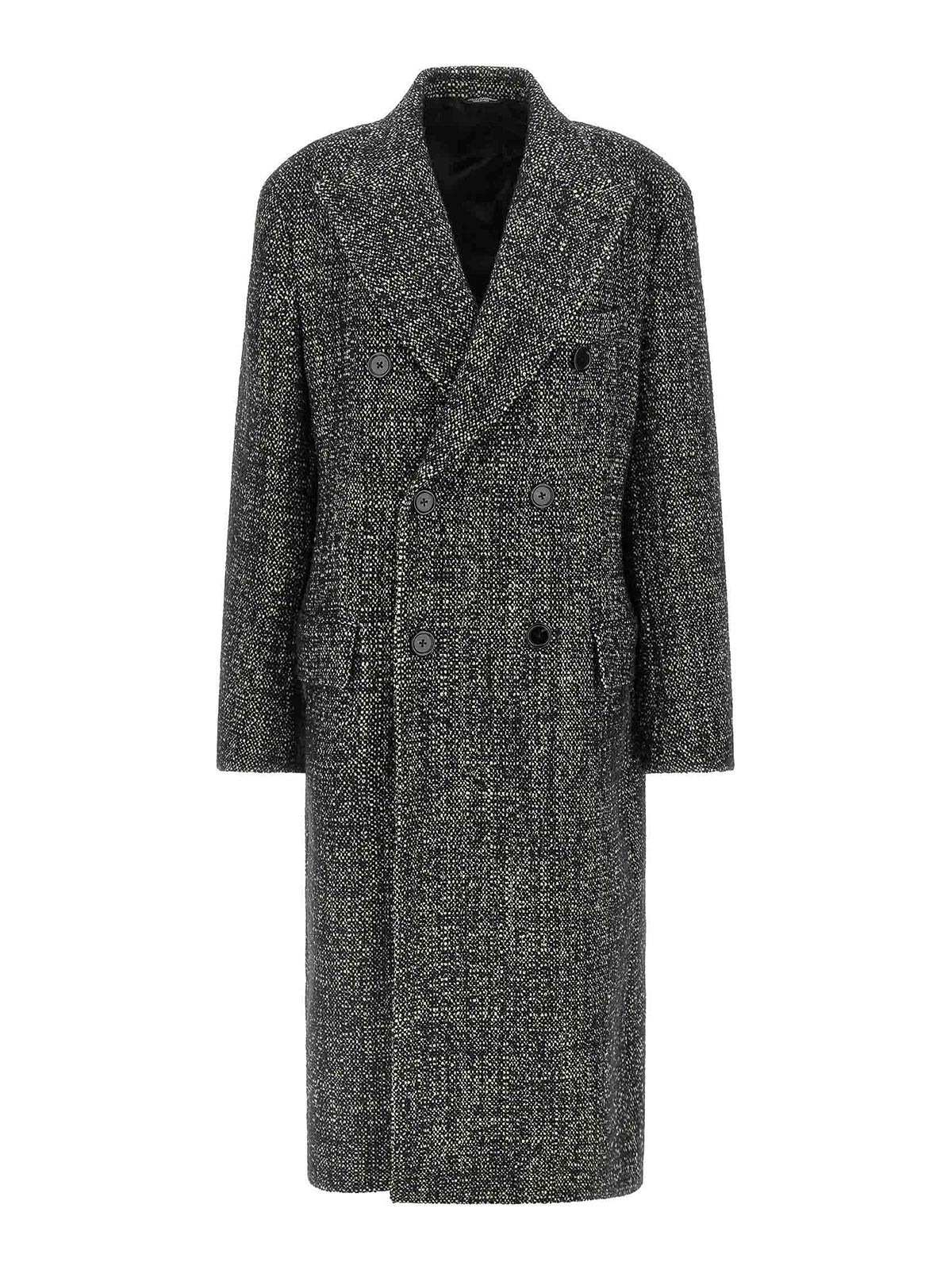 Boucl Wool Coat