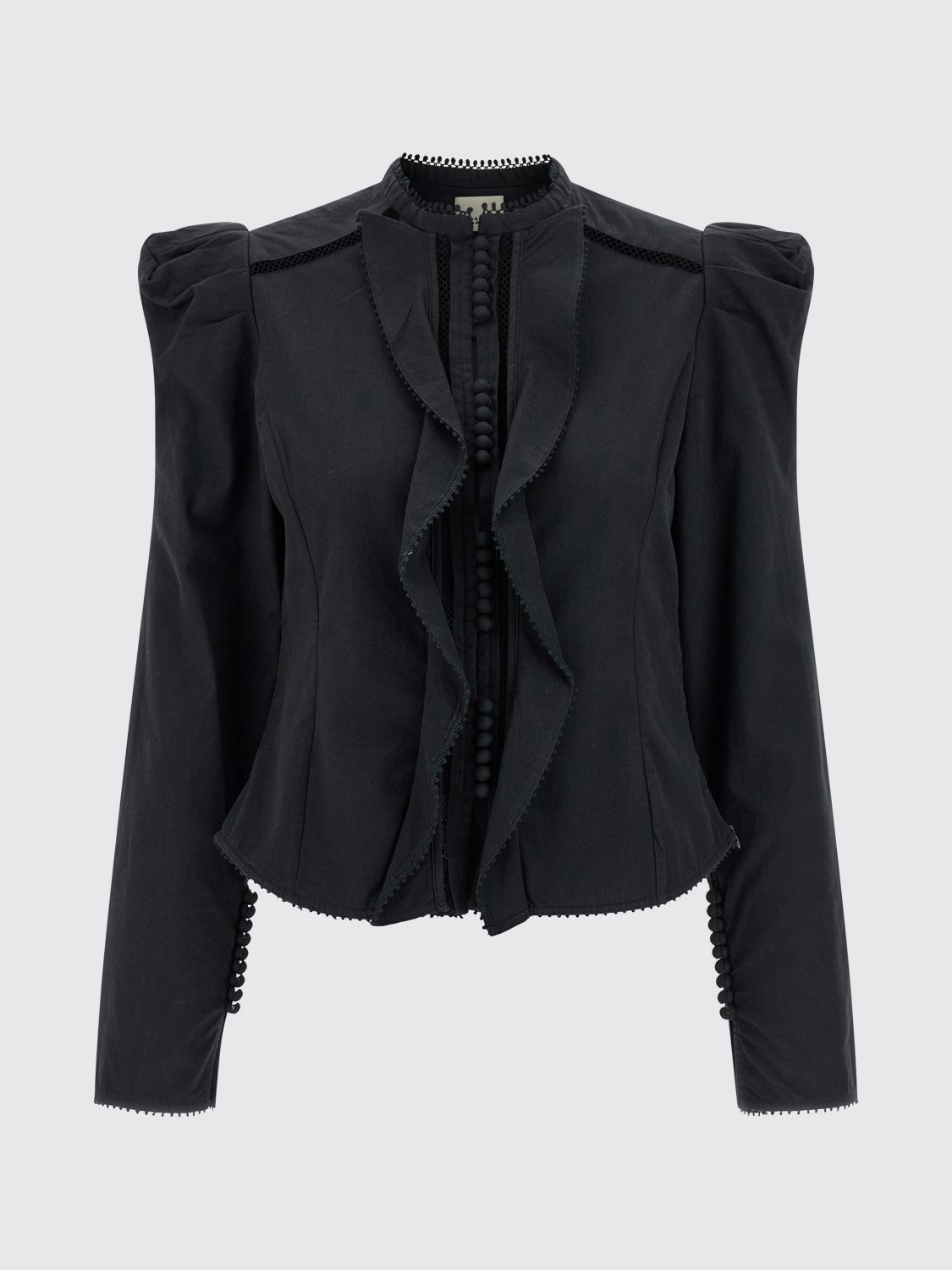 Top Woman color Black