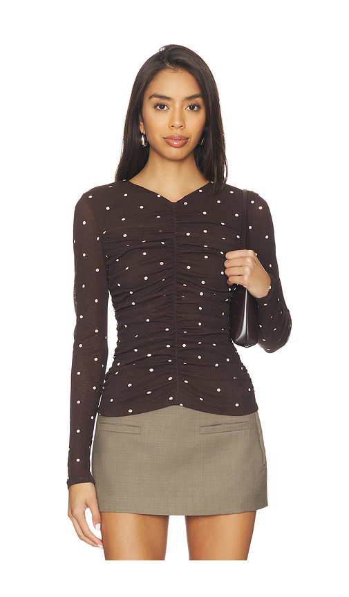 Rails Georgina Top in Brown. - XL also in L, M