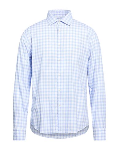 Man Shirt Blue Size 16 ½ Cotton