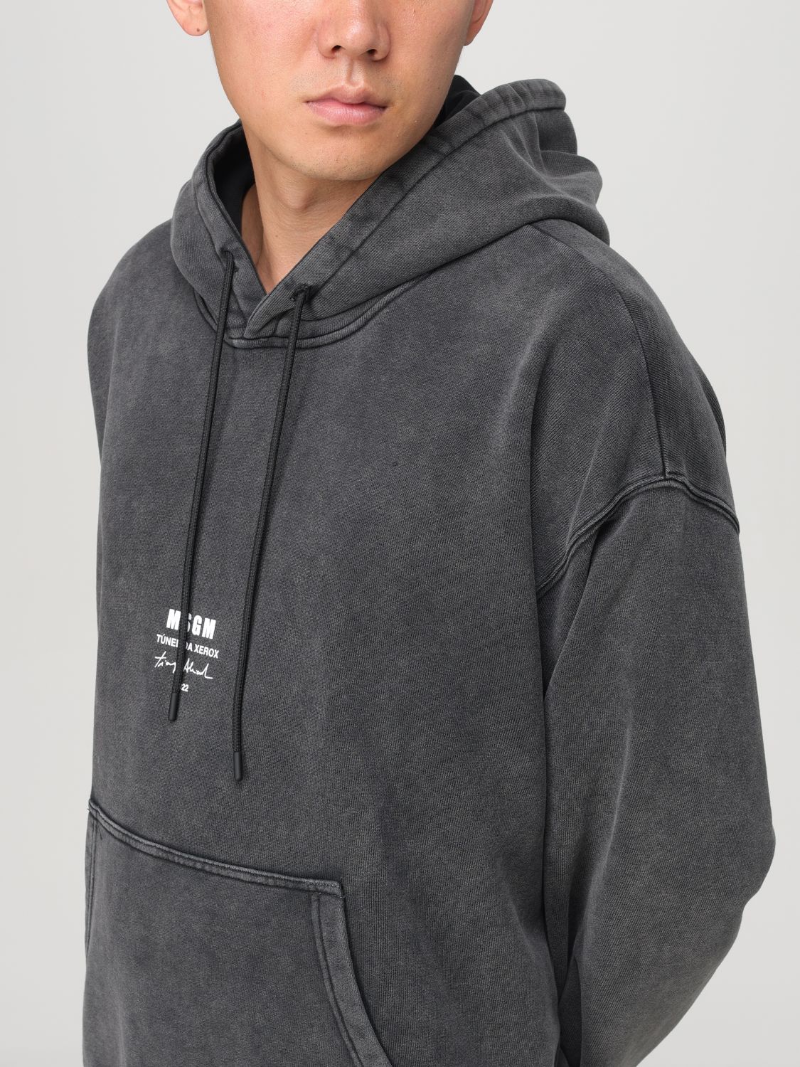 Sweatshirt Men color Grey