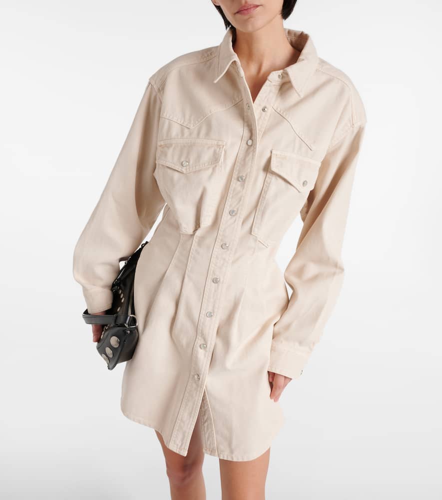 Liliko twill shirt dress