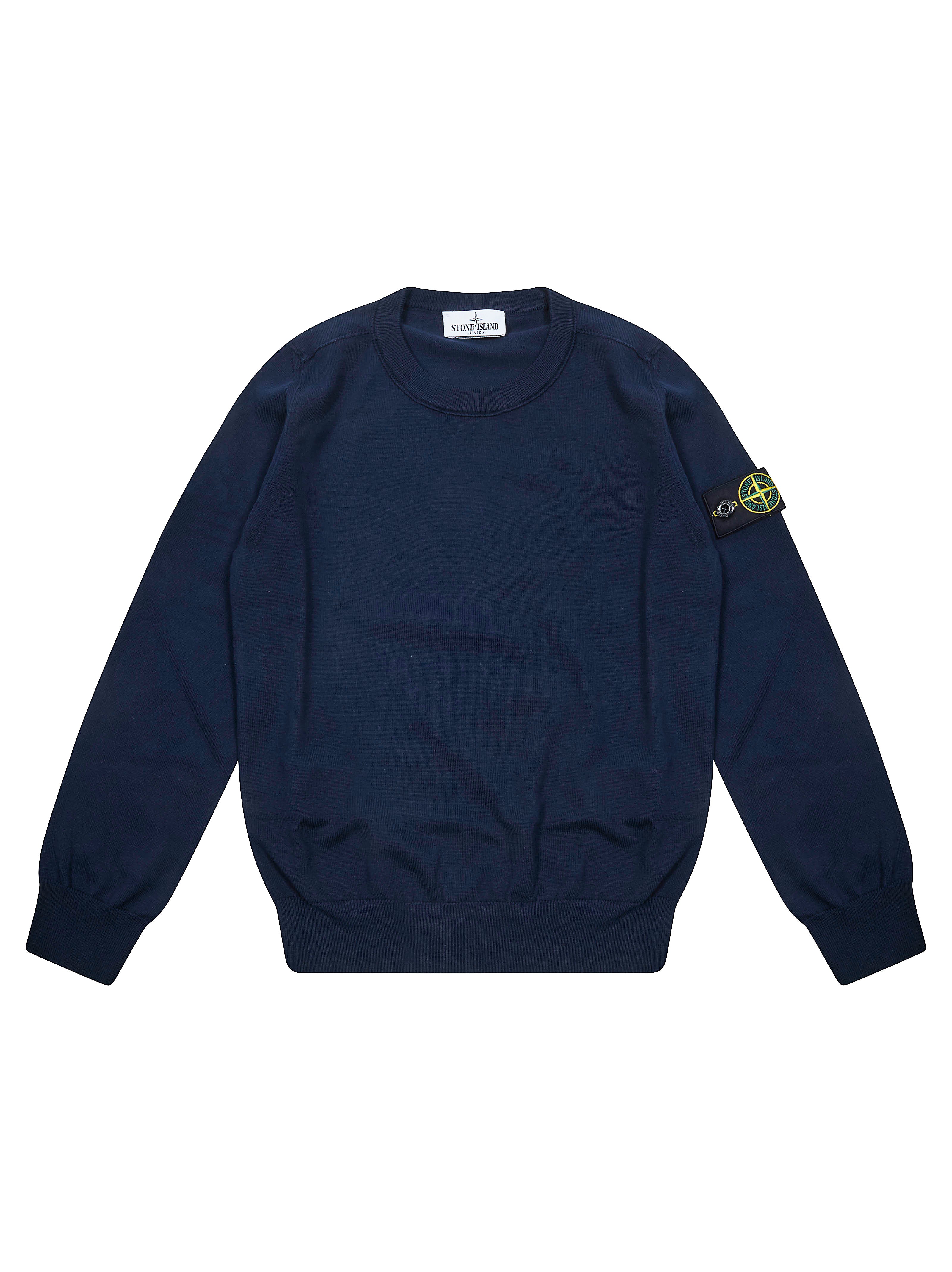 Logo Patch Crewneck Jumper