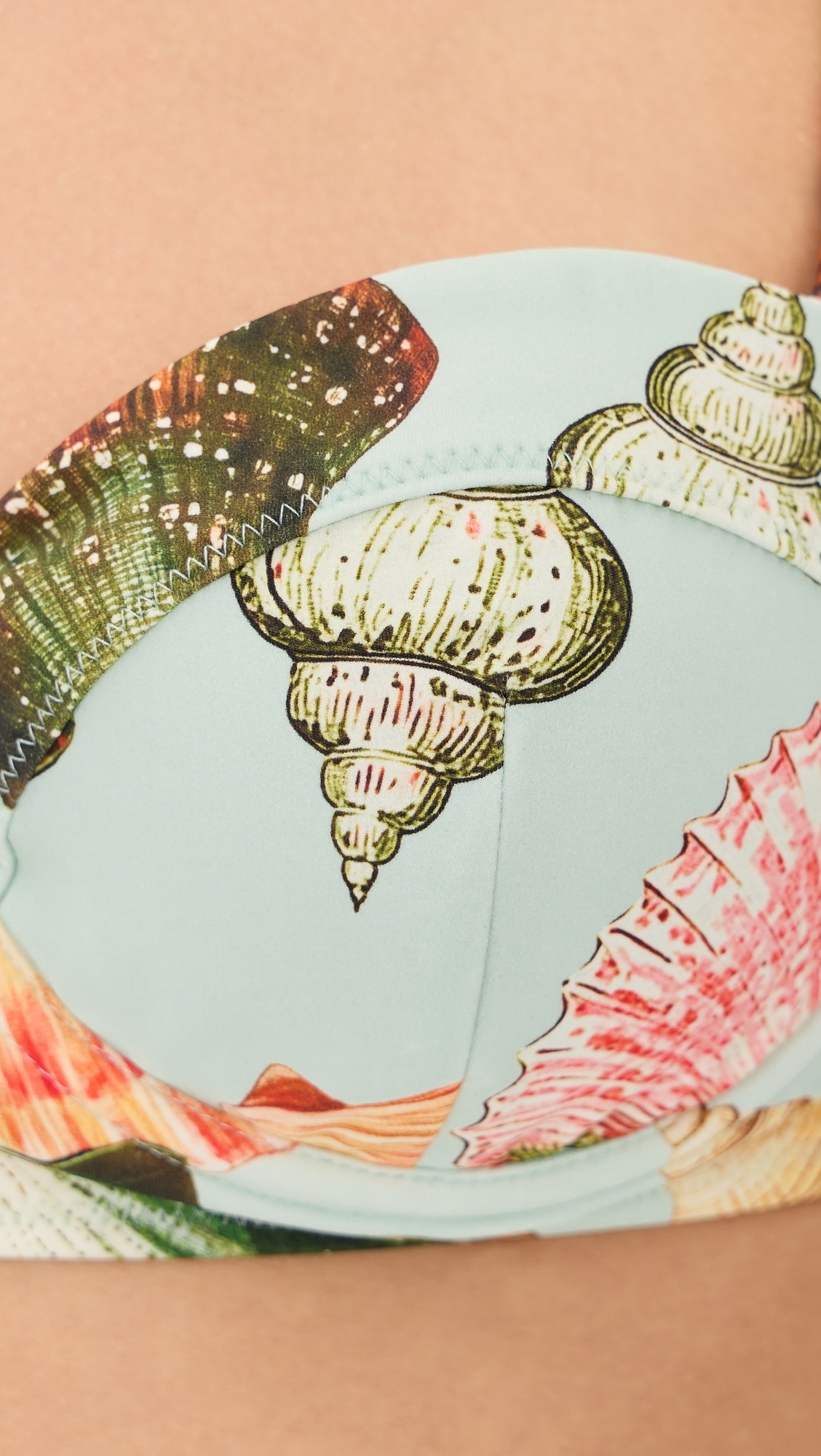 Bermuda Bikini Top Somers Shell Mint