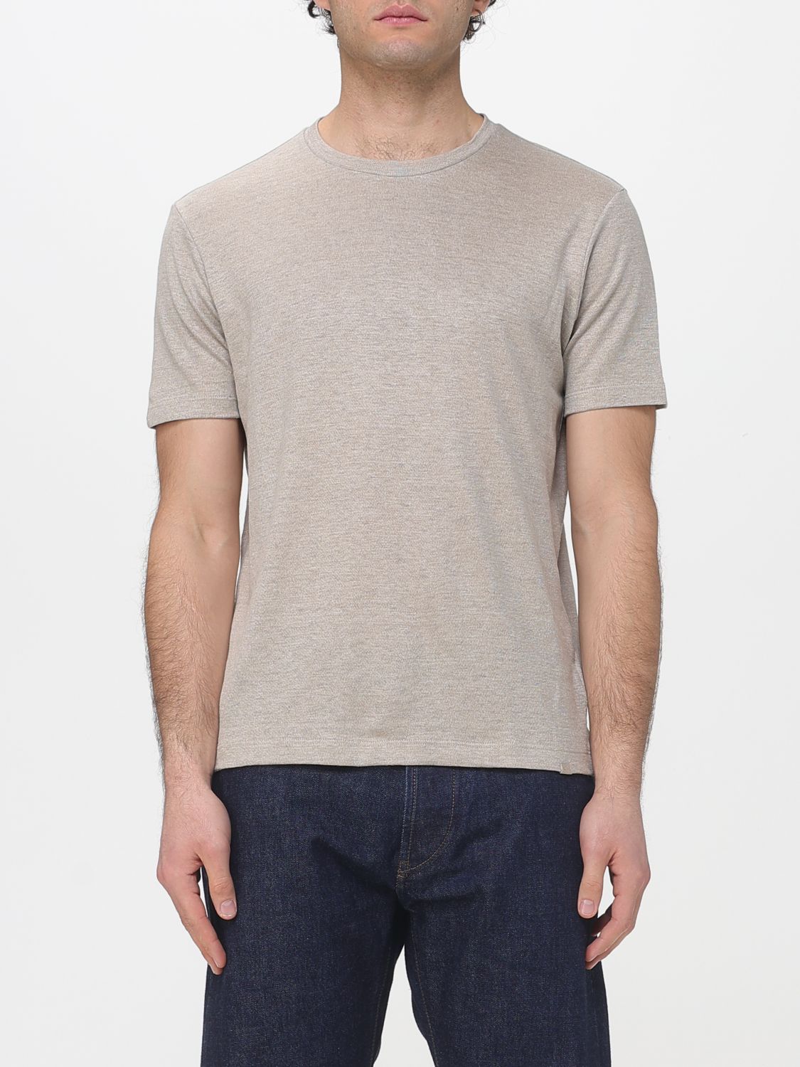 T-Shirt Men color Beige