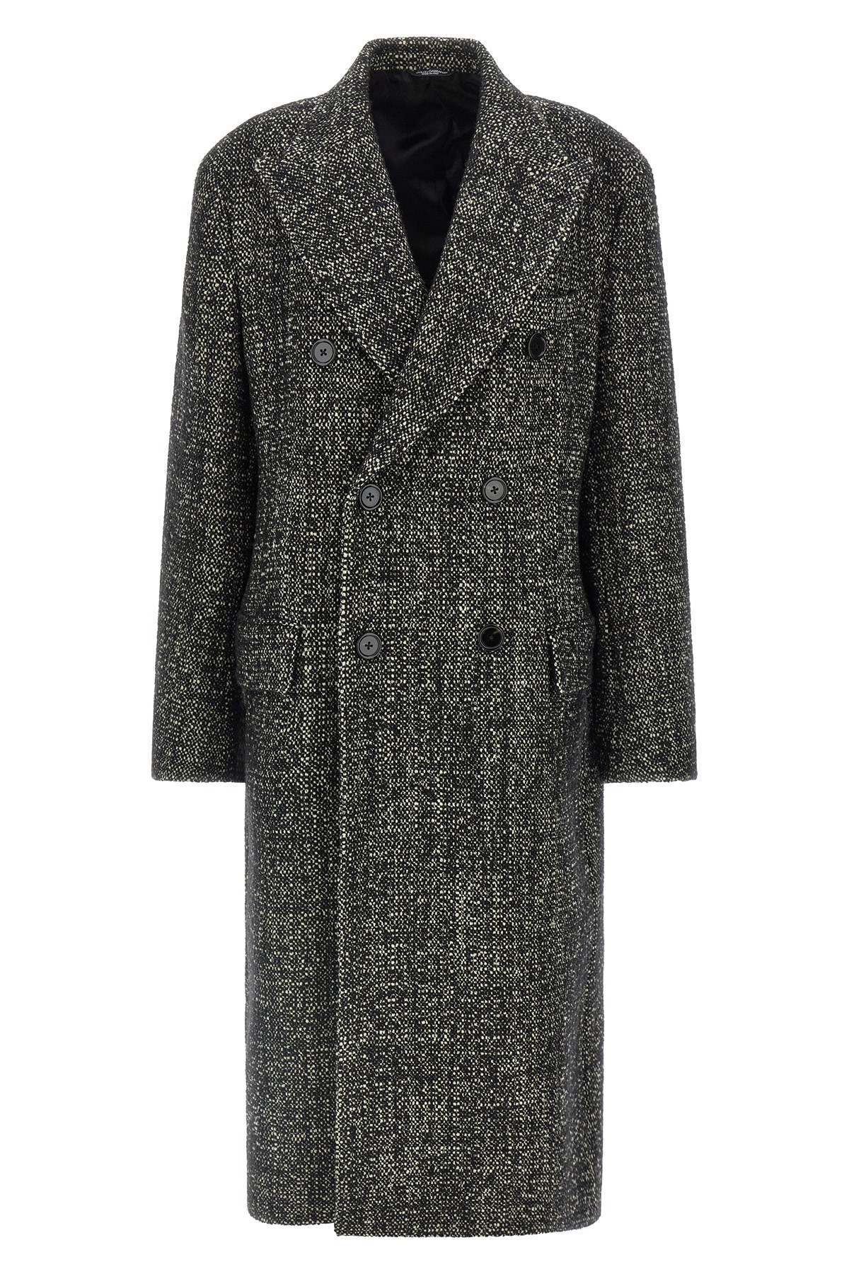 Bouclé Wool Coat