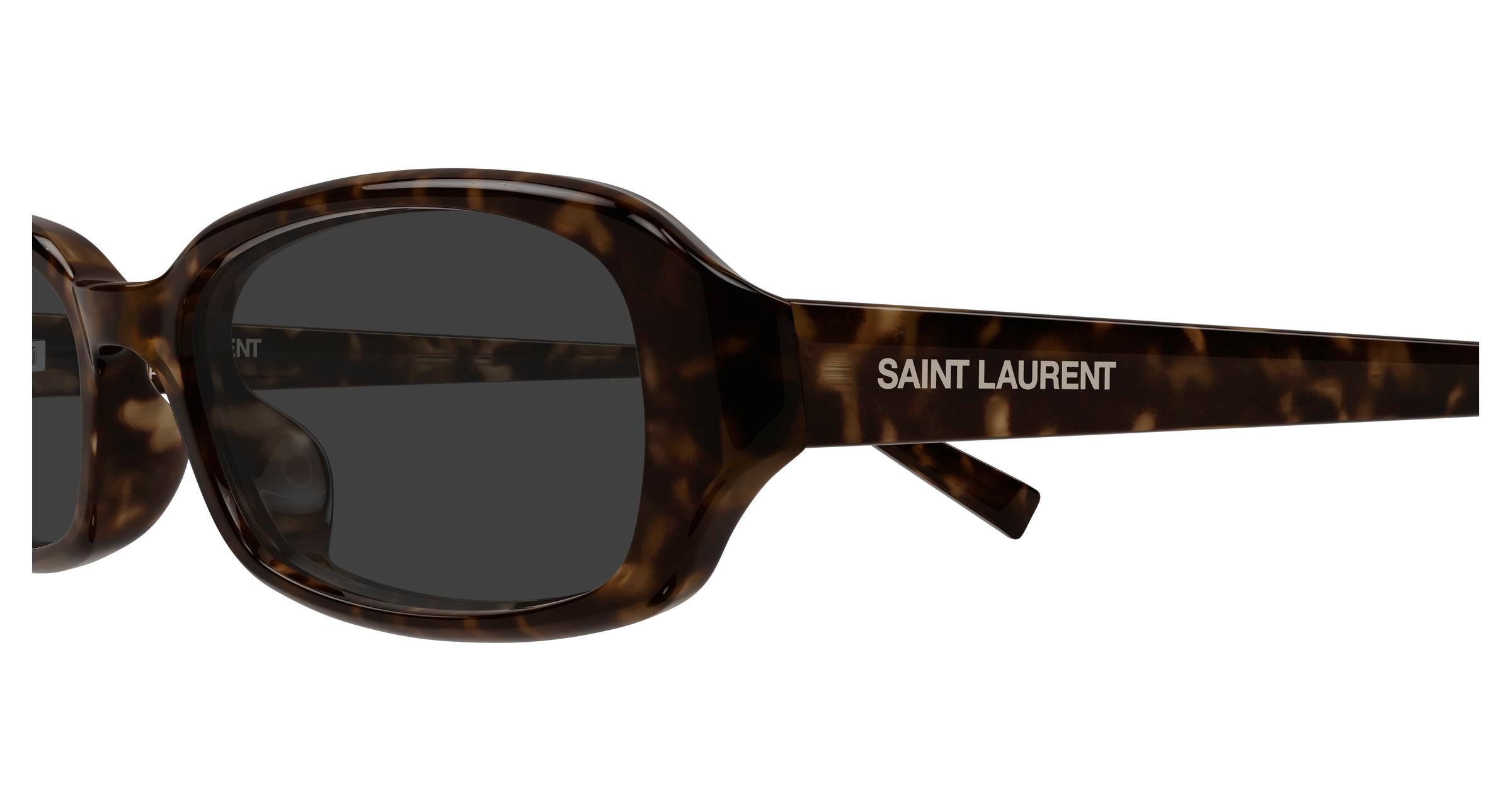 SAINT LAURENT Unisex SAINT LAURENT SL 872 ERIN 003 Sunglasses Acetate Havana Grey Round