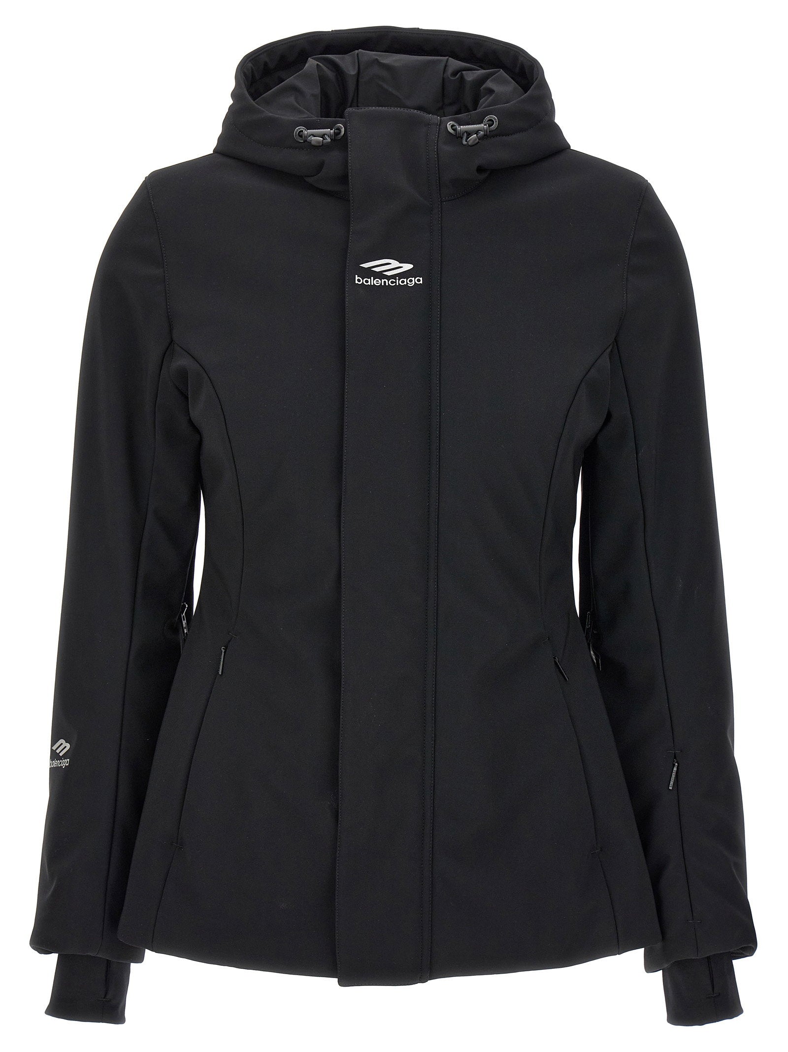 Ski Hourglass Parka — Black