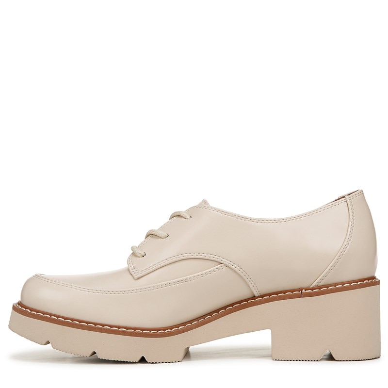 Women's Darry Lace Oxford Shoes (Porcelain Faux Leather)