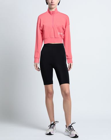 Woman Sweatshirt Pink Size S Cotton