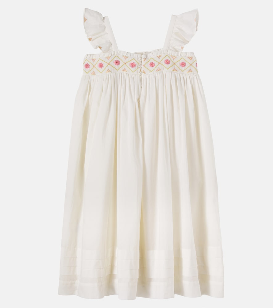 Laora embroidered cotton dress
