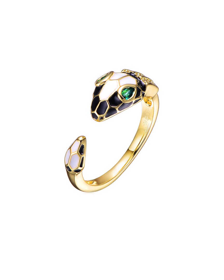 14K Plated Cz Ring