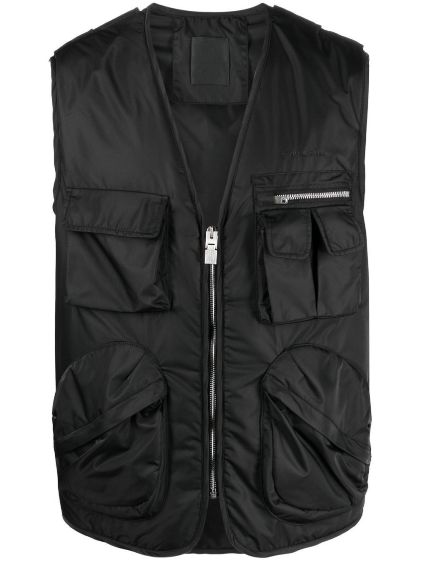Multi-pockets Nylon Vest
