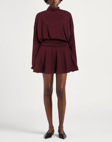 Woman Mini dress Burgundy
