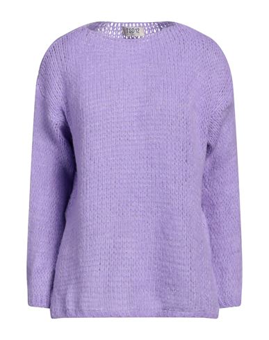 Woman Sweater Mauve Size ONESIZE Acrylic, Polyamide, Wool, Viscose