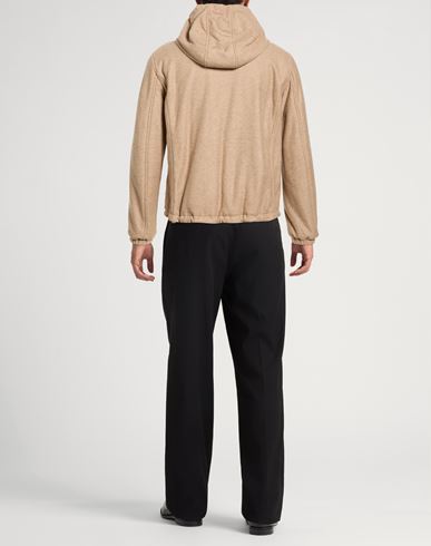 Man Jacket Sand Size 40 Cashmere