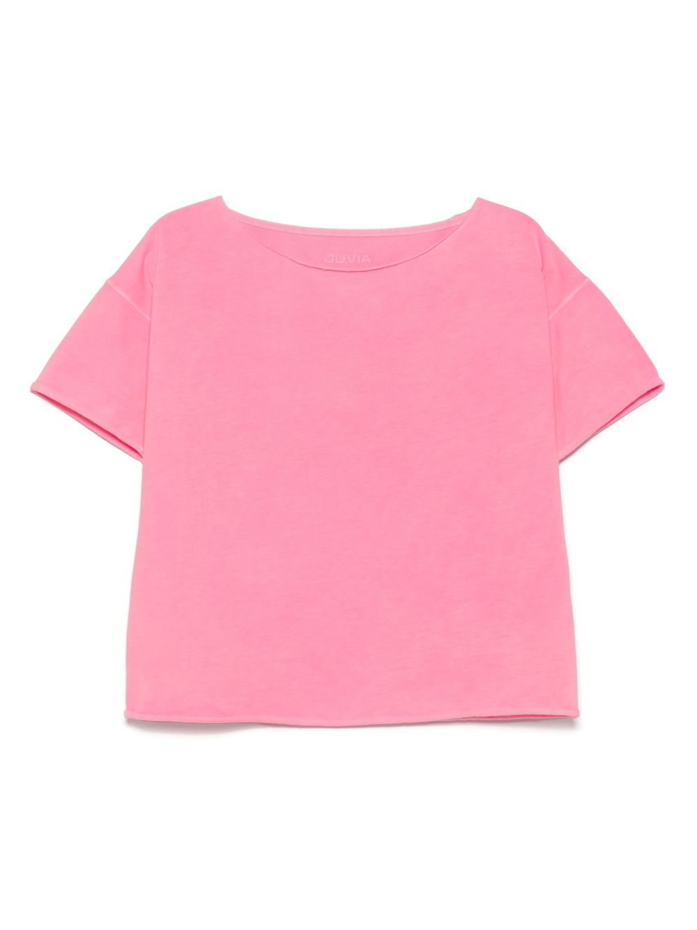 Cotton-blend t-shirt - Pink