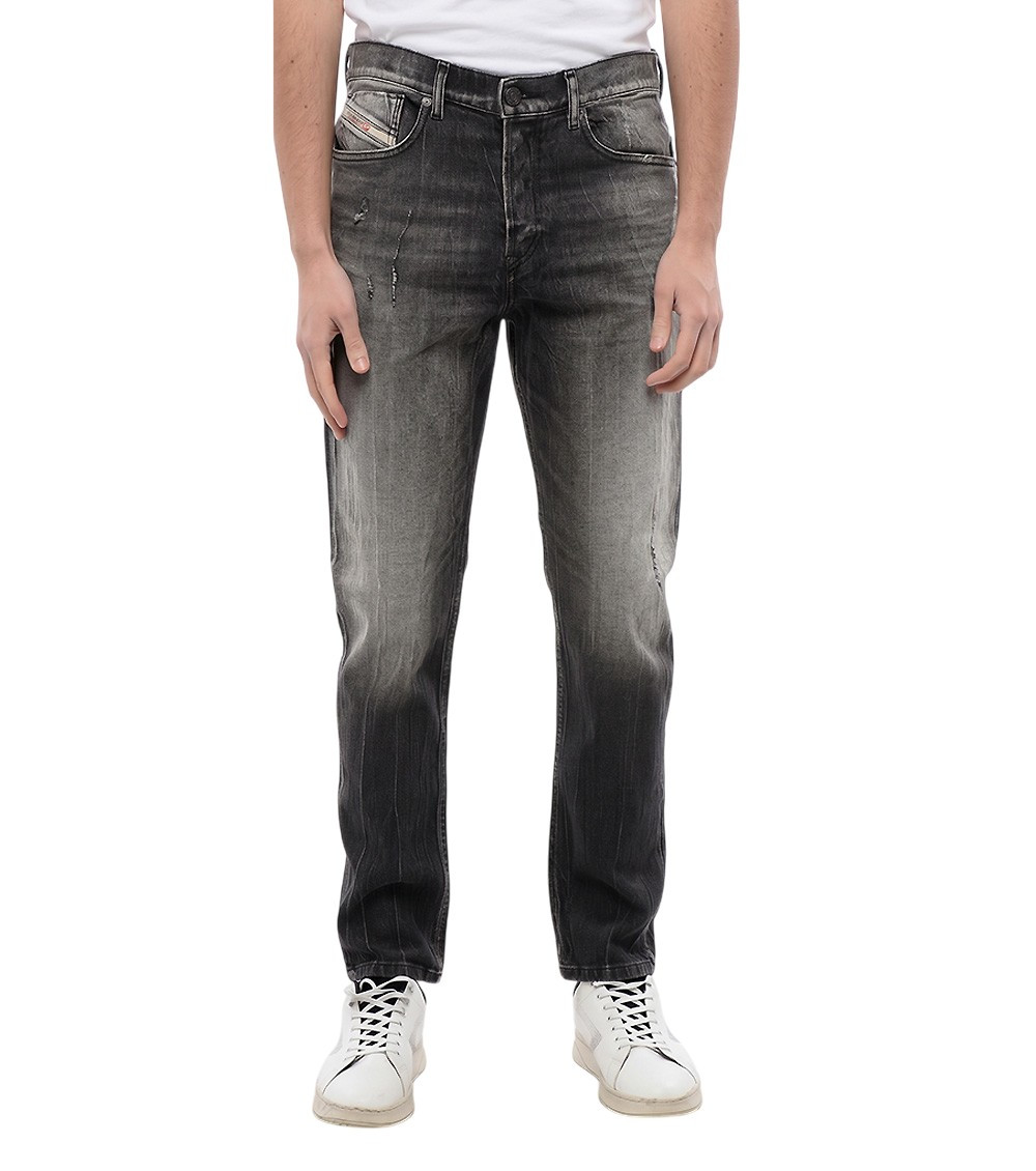 Dark Grey Regular Jeans