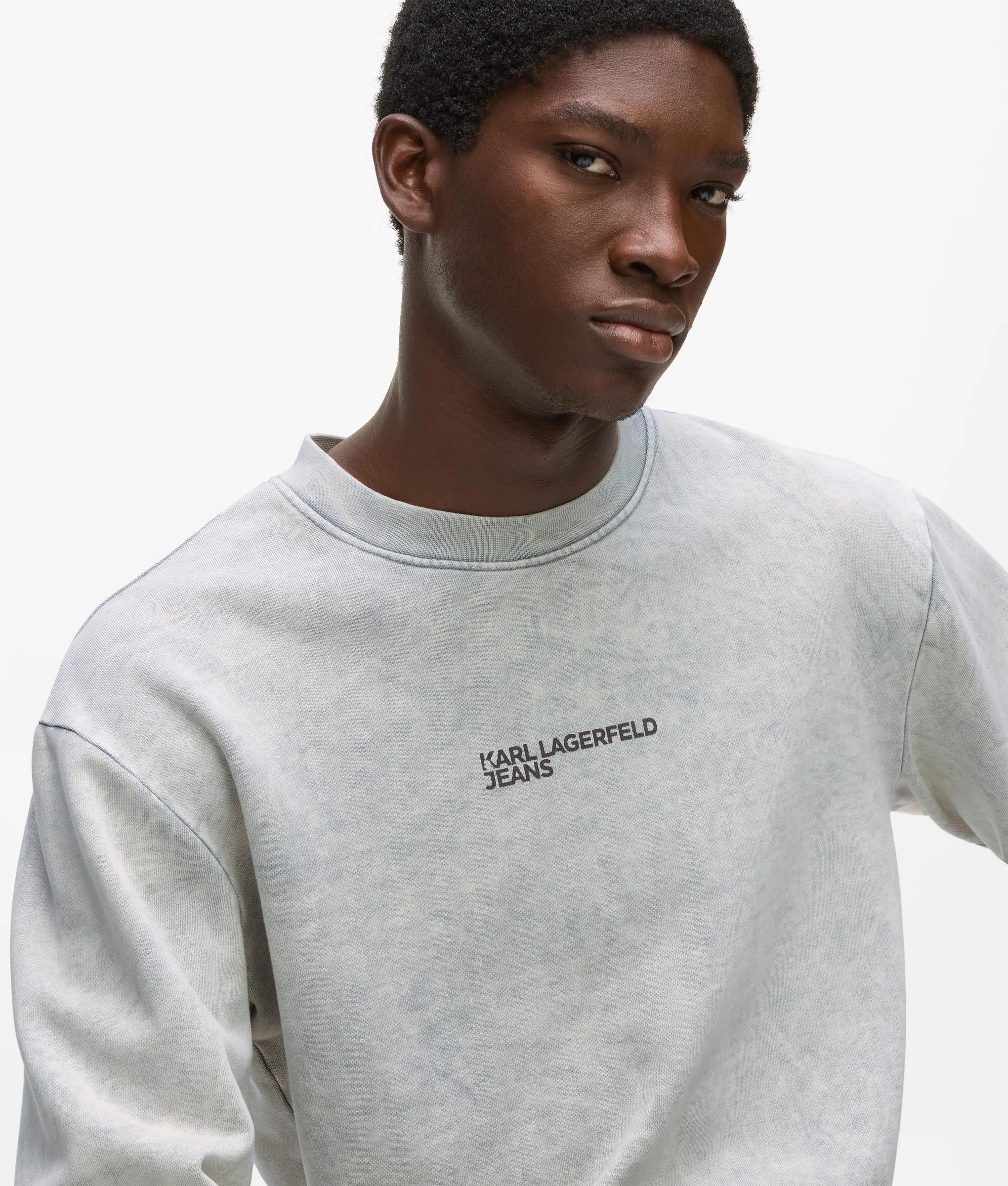 Kl Jeans - Sweat-shirt Classique Délavé, Homme, Puce Électronique