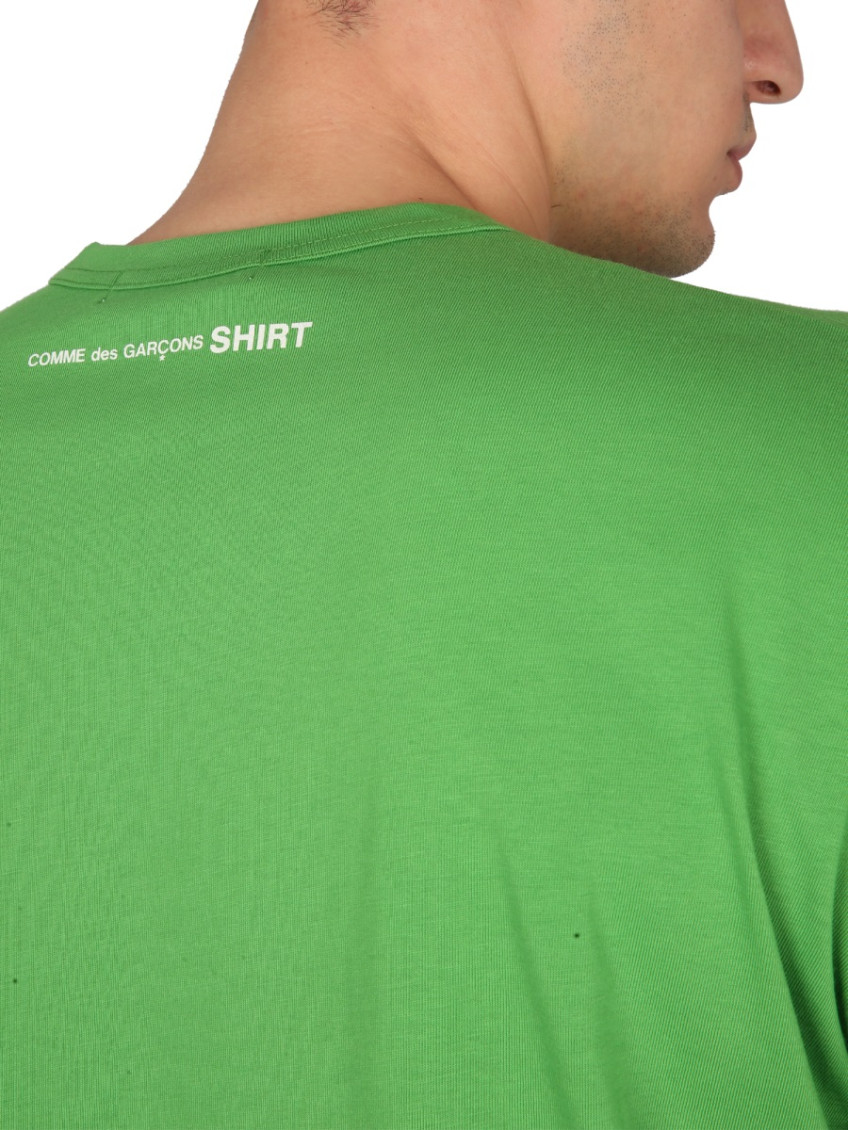 Green Crew Neck T-Shirt