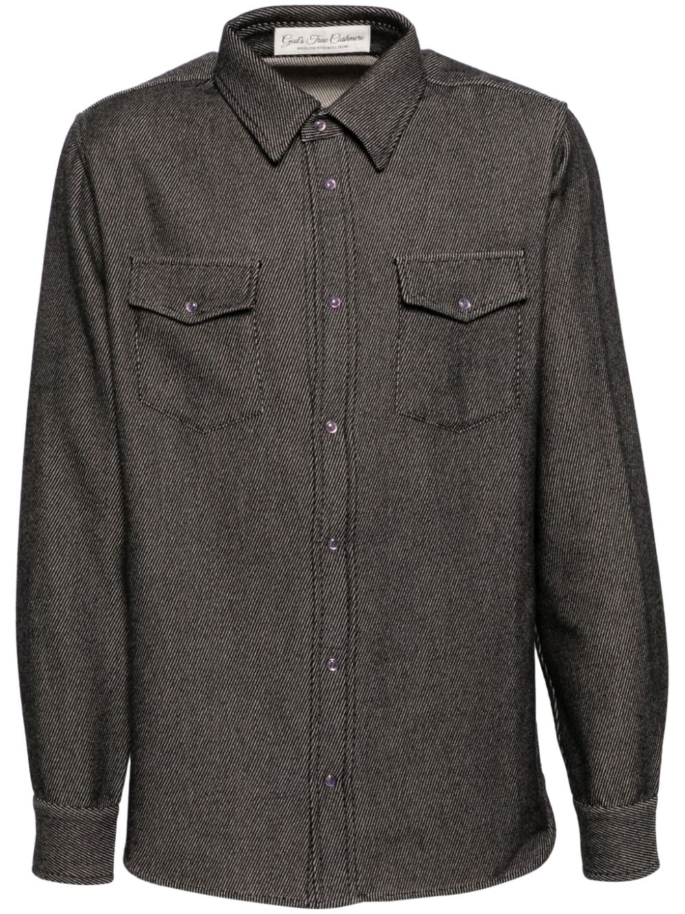 Long-sleeved shirt - Black