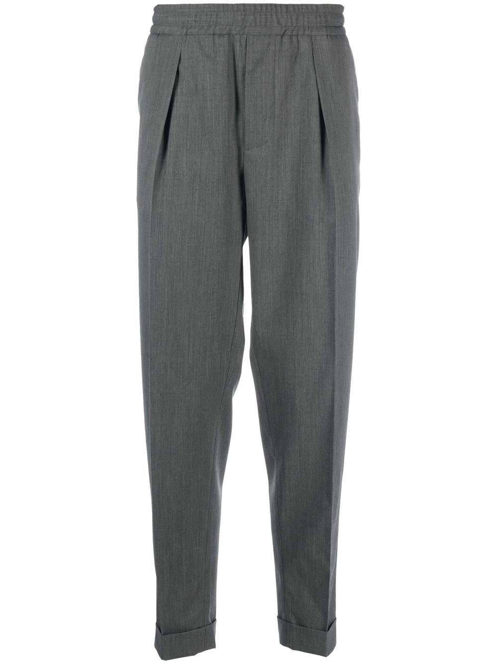 Commuting elasticated trousers - Grey