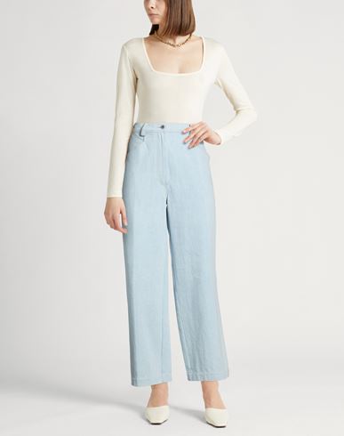 Woman Jeans Blue Size 10 Cotton