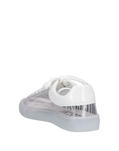 Couture Woman Sneakers White Size 5 Rubber, Synthetisches Material