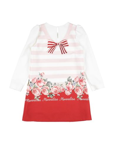 Kid Girl Kids' dress White Size 12 Polyester, Elastane