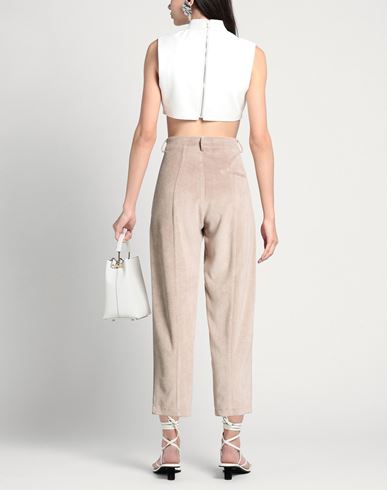 Woman Pants Beige Size 10 Polyester, Nylon, Elastane