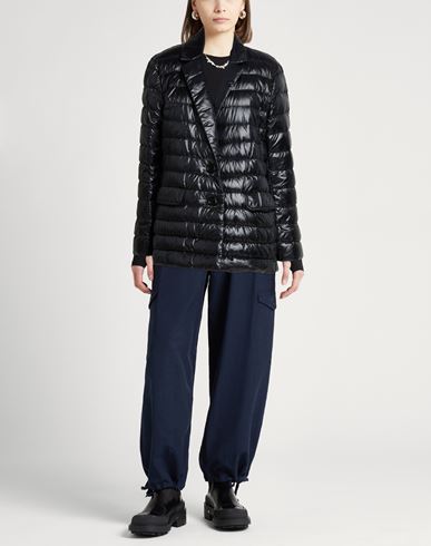 Woman Puffer Black Size 10 Polyamide