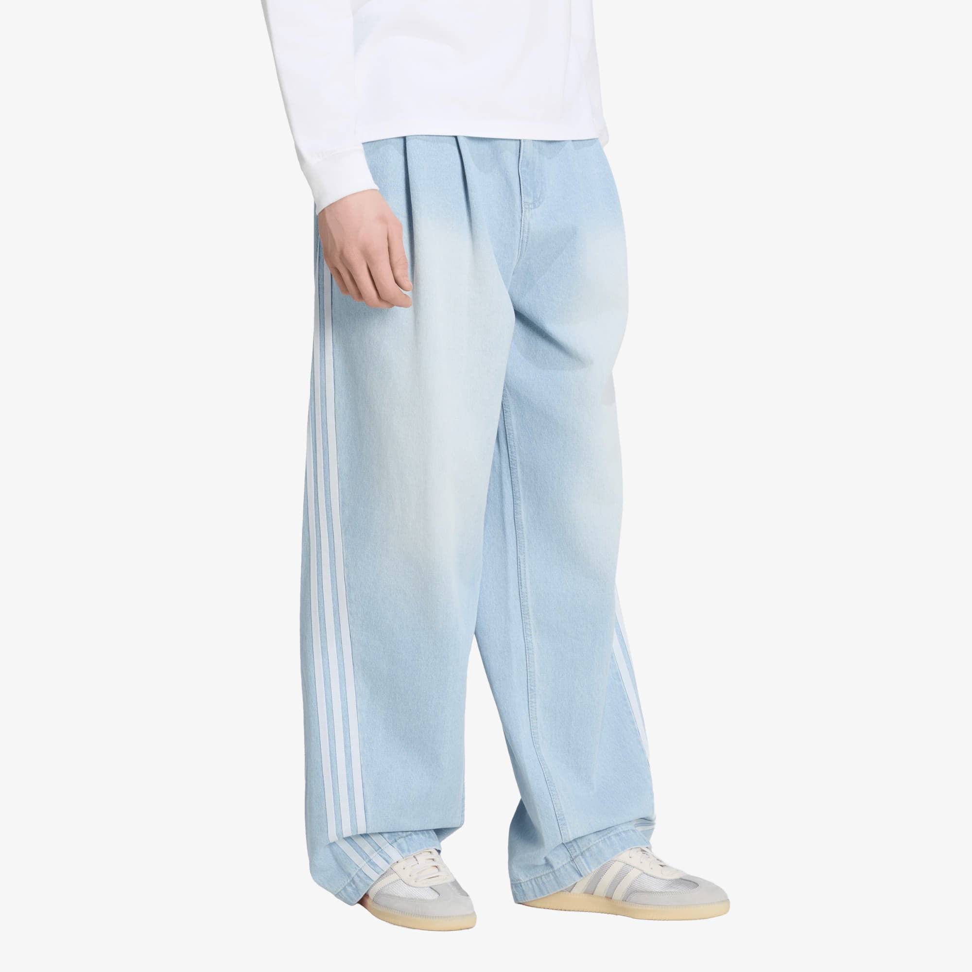 Pants adidas Adilenium Season 5 Denim Jeans Light Blue
