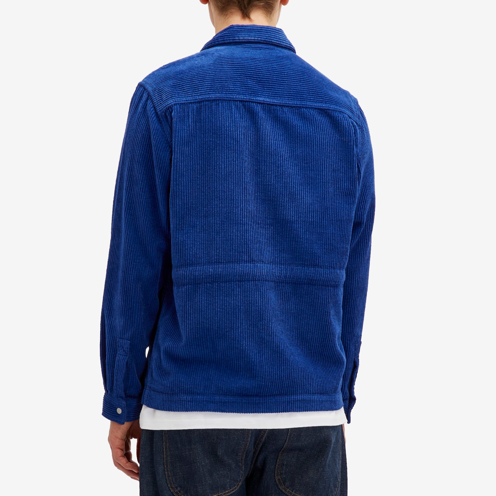 Men's Assembly Jacket in Bright Blue Heavy Cord